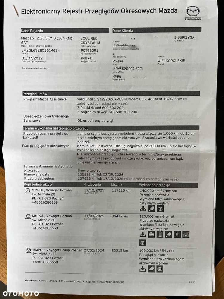 Mazda 6 2.2 D SkyPassion - 36