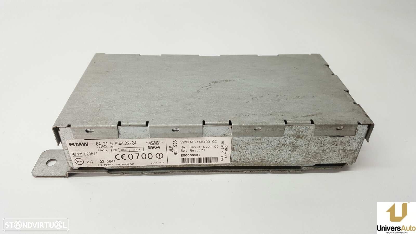UNIDADE DE CONTROLE BLUETOOTH BMW SERIE 1 BERLINA (E81/E87) 2.0 16V CAT - 1