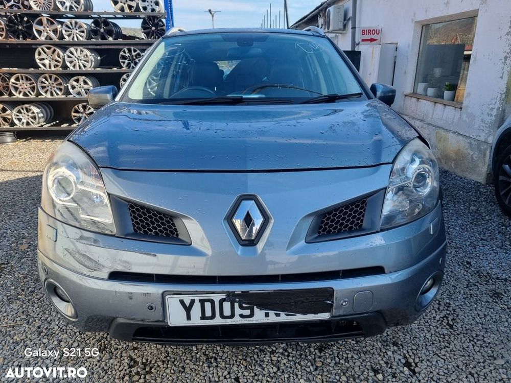 Bara fata Renault Koleos 2008 - 2011 Gris Cassiopée TEKXB (1381) model cu spalatoare far - 6