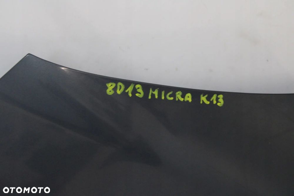 NISSAN MICRA K13 2010R- MASKA POKRYWA SILNIKA FAA - KOD LAKIERU - 7