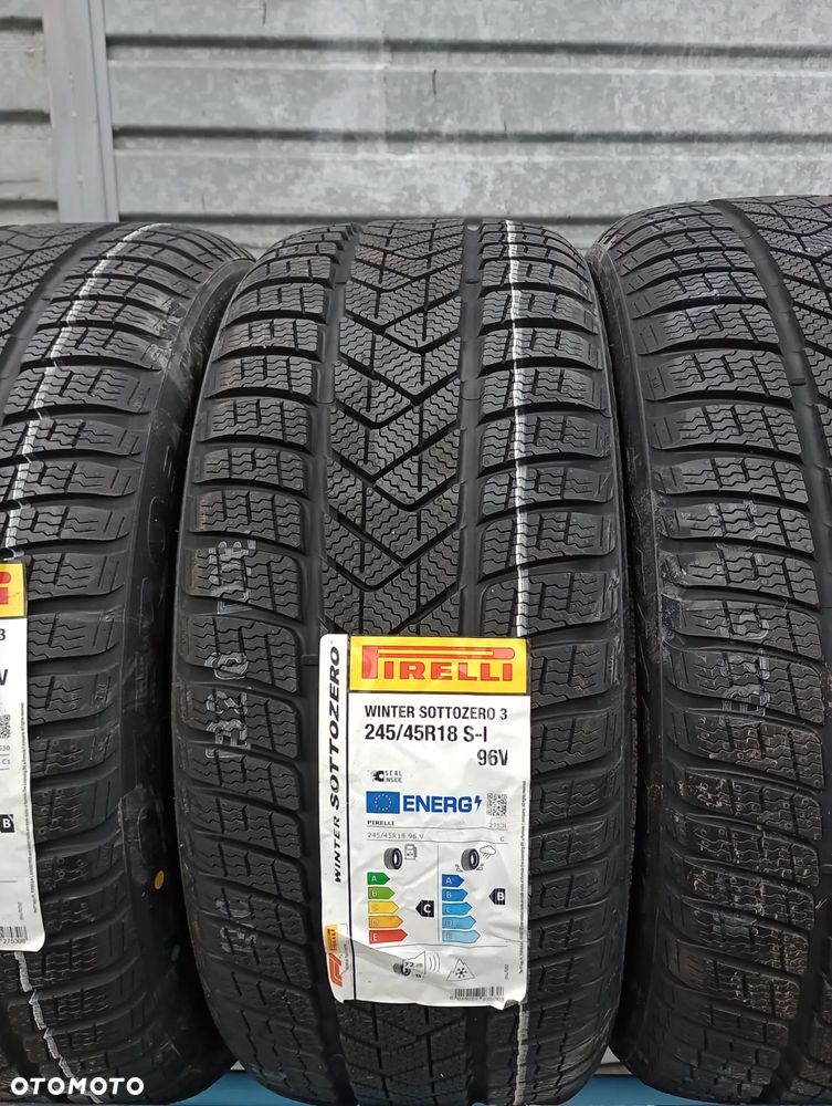 NOWE OPONY ZIMOWE 245/45 R18 PIRELLI WINTER SOTTOZERO 3 - 3