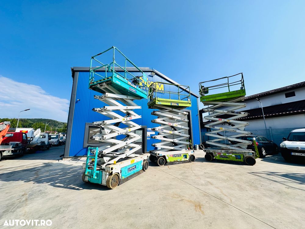 Iteco Nacela foarfeca electrica 14 m -4900 euro  Bucuresti Deva Alba Valcea Pitesti Sibiu Craiova Tg Jiu Drobeta Turnu Severin - 7