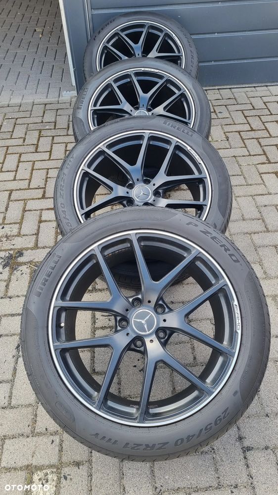 KOŁA Alufelgi z Oponami 295/40/21 MERCEDES G-KLASA, G 463 AMG 100% Oryginał - 1
