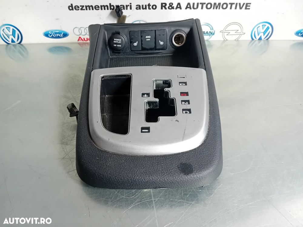 Consola Schimbator Butoante Incalzire Scaune Hyundai Santa Fe 2 II An 2006-2012 - 2