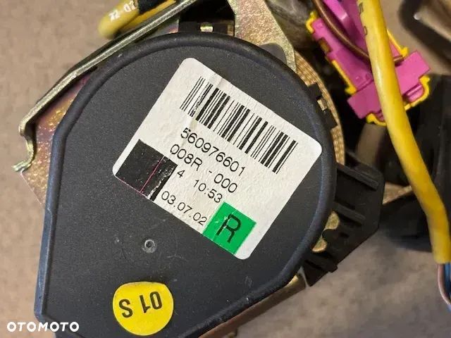 PAS PASY BEZPIECZEŃSTWA PRZÓD LEWY 601420700 PRAWY 560976601 VOLKSWAGEN VW PHAETON - 7