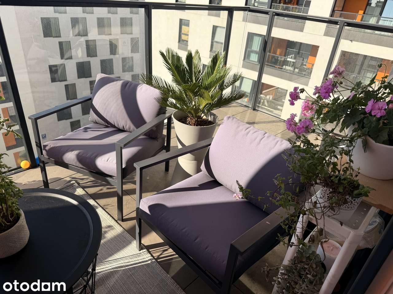 Przytulne mieszkanie z widokiem na Centrum - nowe osiedle, duży balkon