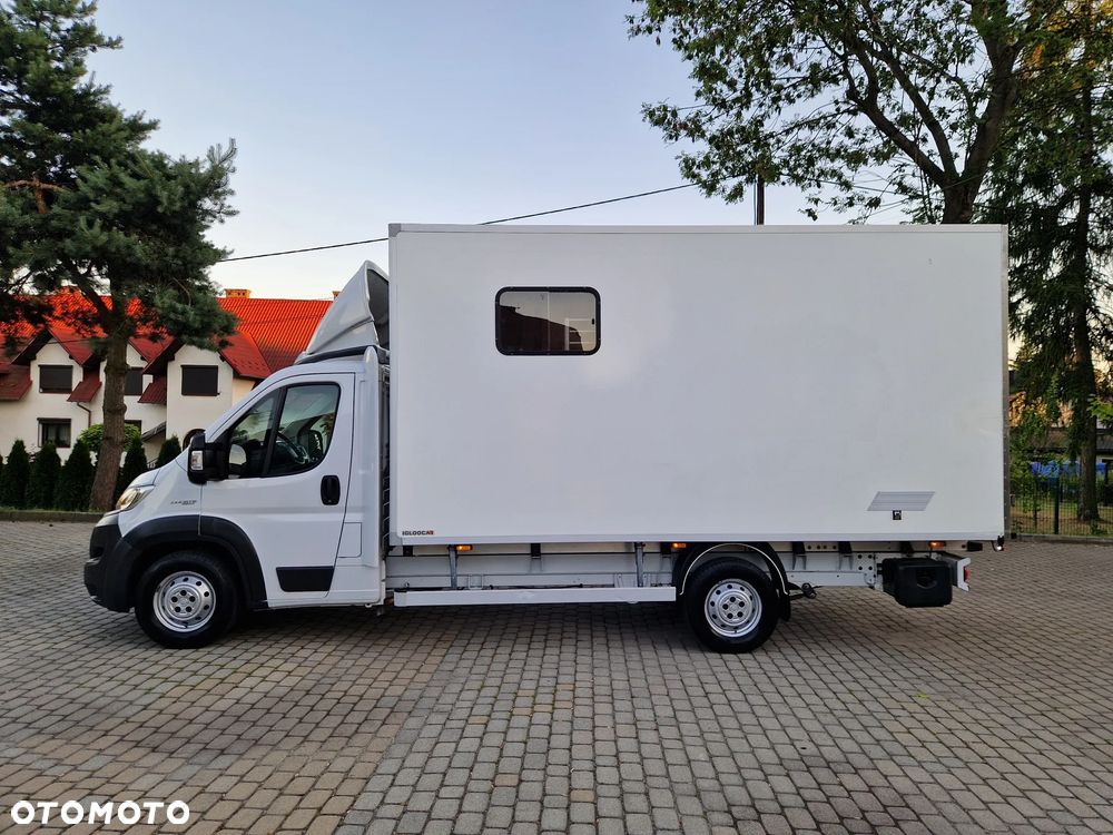 Fiat Ducato Kamper Van 2X Akumulator Webasto Łóżko - 8