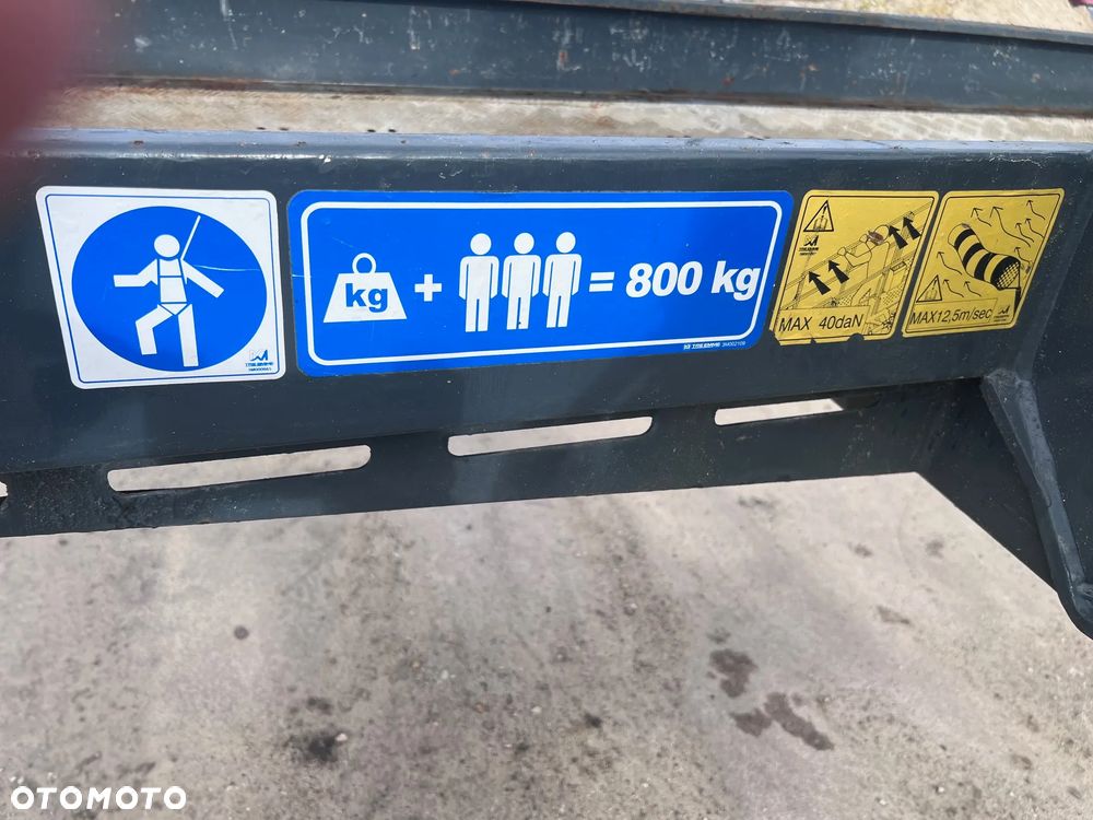 Merlo ROTO 40.18S 3500MTH CERTYFIKAT CE ZESTAW KOSZ WIDŁY PILOT DŹWIG - 12