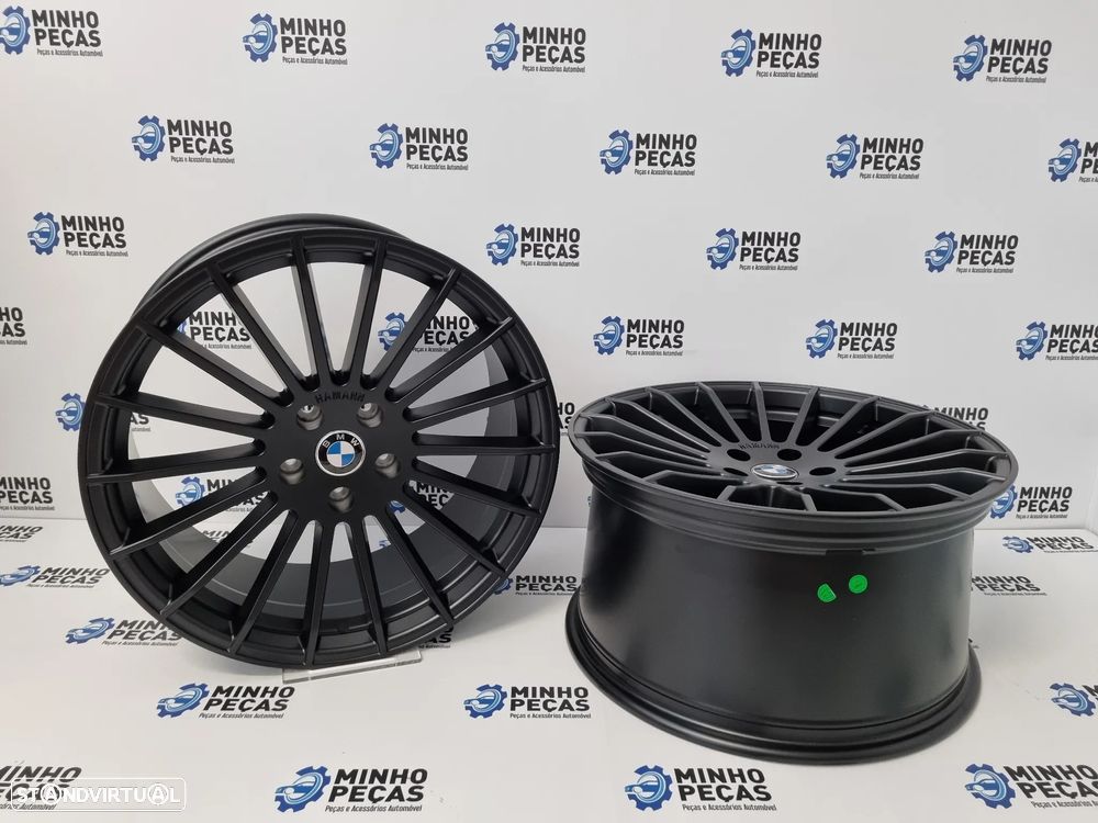 Jantes Look Hamann em 20 Matte Black (5x120) - 4