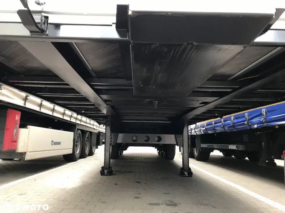 Kögel KÖGEL TYP: S 24 P 90/1.100, oś podnoszona, dach rozsuwany, 4 rzędy desek alu, 2 kosze na koła - 11