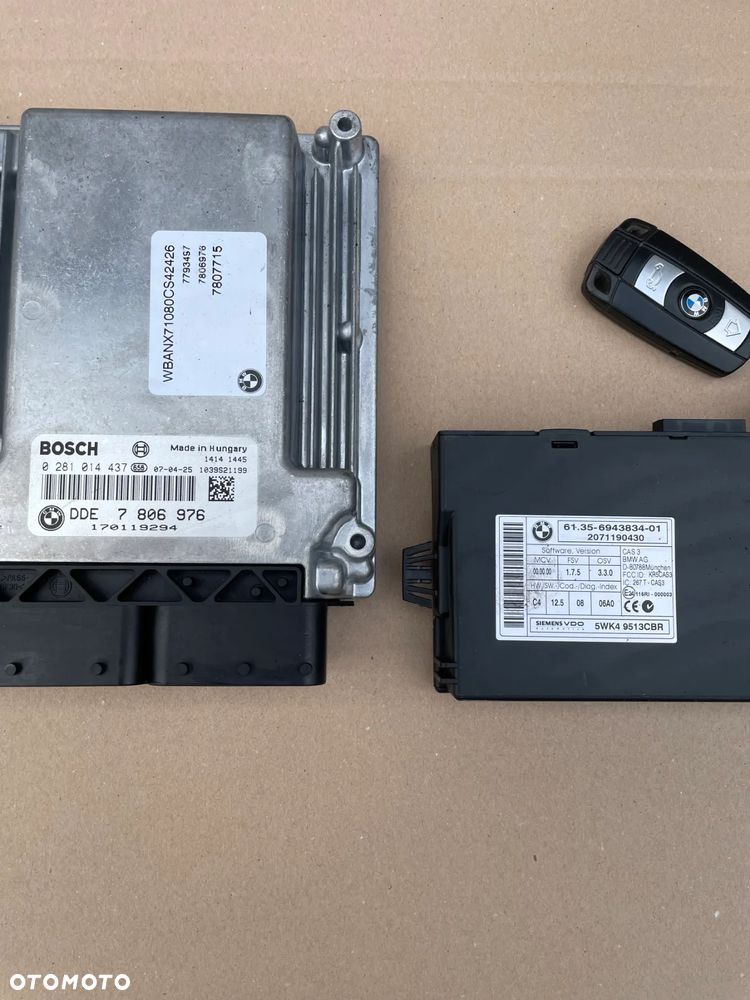 BMW E60 M57 3.0 D LIFT 231KM MANUAL sterownik silnika komplet GWARANCJA * INNE *