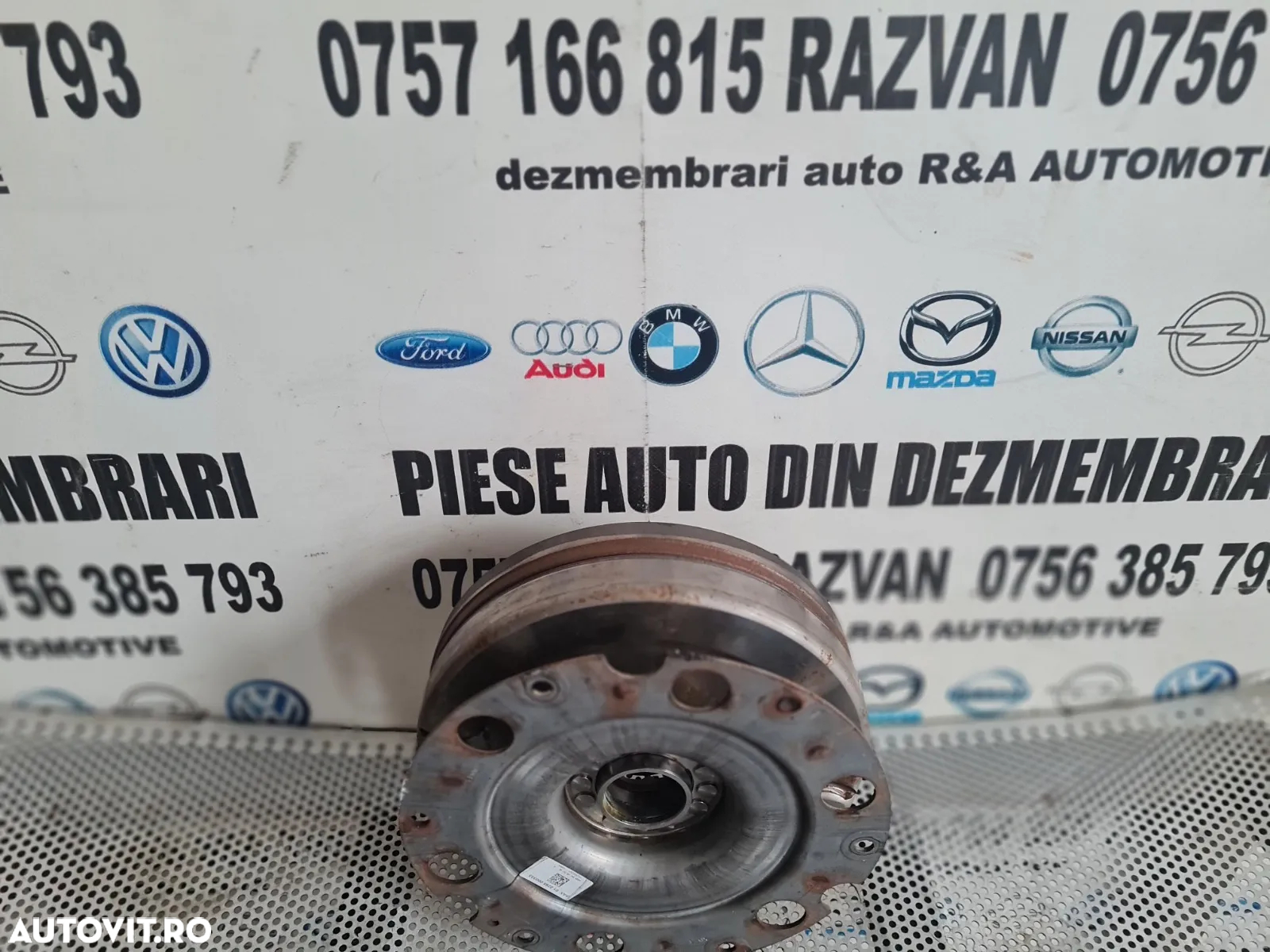 Volanta Masa Dubla Cutie Automata Audi A5 A4 B8 2.0 Tdi Euro 5 Motor CJC Cutie Automata NYM An 2012-2013-2014-2015 Volan Stanga Cod 0AW105317AK Dezmembrez Audi A5 Facelift 2.0 Tdi Automat Motor CJC Cutie Automata NYM Volan Stanga Xenon Piele An 2012-2013-2014-2015 - 5