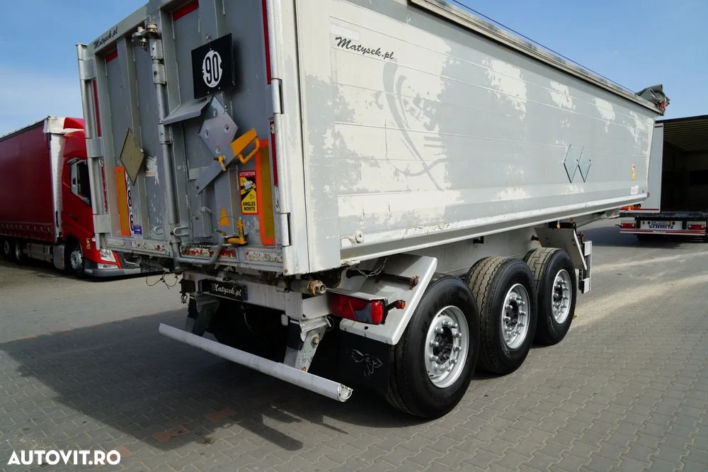 Benalu TIPPER / 30 m³ / ALUMINUM / LIFT AXLE / WEIGHT: 5,000 KG / ELECTRIC CURTAIN / IMPORTED - 13