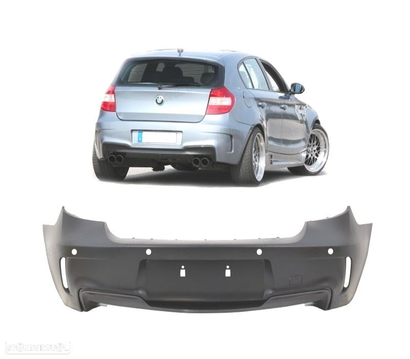 KIT CARROÇARIA BMW E87 LOOK 1M PDC - 5