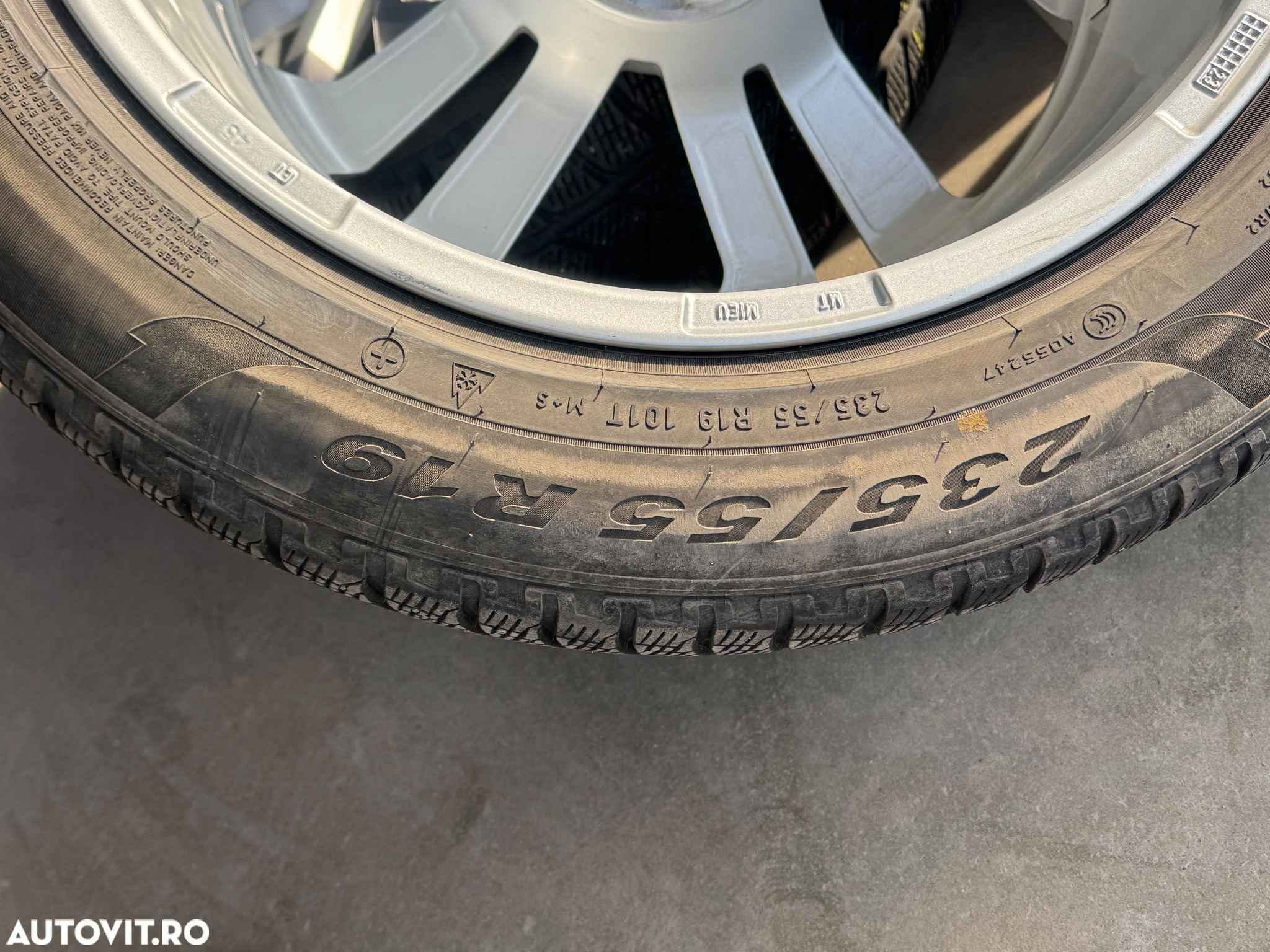 Vând jante Mercedes EQS SUV pe 19” cu anvelope de iarnă - 9