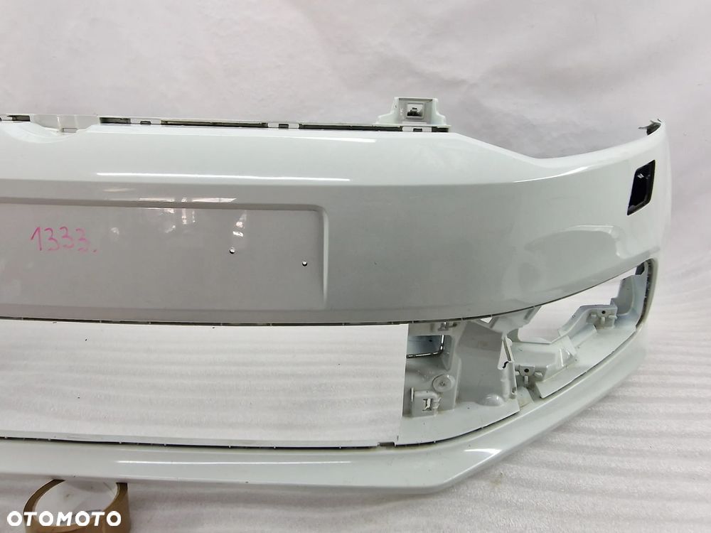 VW POLO 6C0 14- ŁADNY ZDERZAK PRZEDNI PRZÓD NA SPRYSKI , KOLOR BIAŁY , NR 6C0807221 , NR AUKCJI NZ1333 - 12