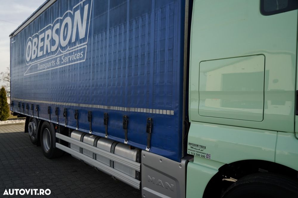 MAN TGX 26.460 / 120 M3 / 6x2 / SOLO /  AXĂ RIDICATĂ / AXĂ DIRECȚIE / - 13