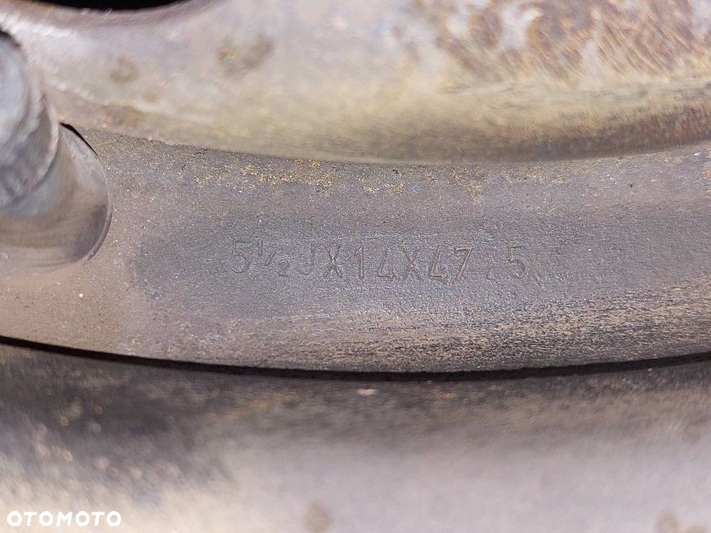 FELGI STALOWE 4 SZT 4x108 5,5Jx14 ET47,5 FI63,4 FORD FOCUS MK1 FIESTA - 7