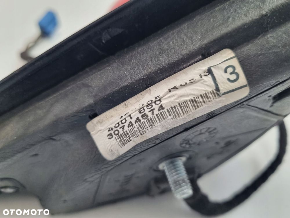 LUSTERKO Volvo S40 II V50 04-07r _ PRAWE PASAŻERA 6 Pin kabli EUROPA 3074 - 8
