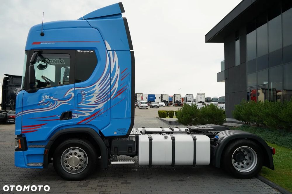 Scania R 450 / MEGA / LOW DECK / RETARDER / KLIMA POSTOJOWA / SKÓRY / EURO 6 - 7