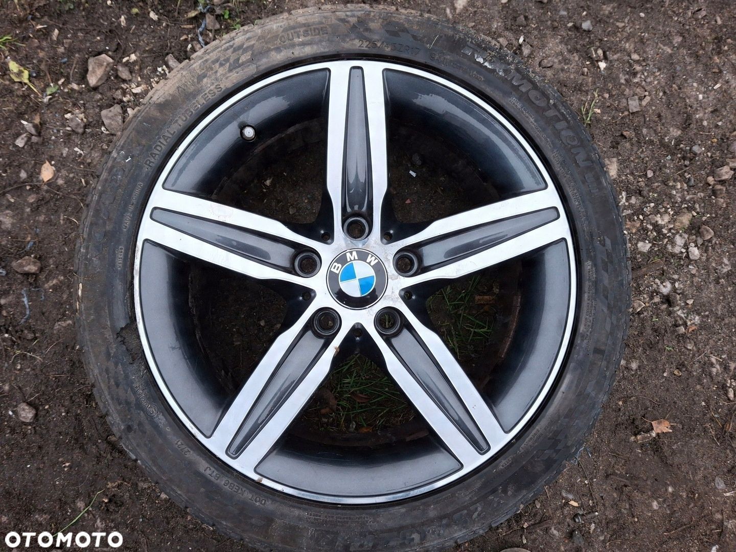 BMW 1 F20 F21 KOŁO 17 FELGA ALUMINIOWE 6850151 7,5Jx17 ET43 - 1