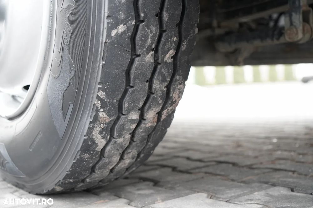 Mercedes-Benz ATEGO 1218 / 4x2 / BASCULATOR + HDS HIAB 0088 BS-3 / PILOT / MANUAL - 21