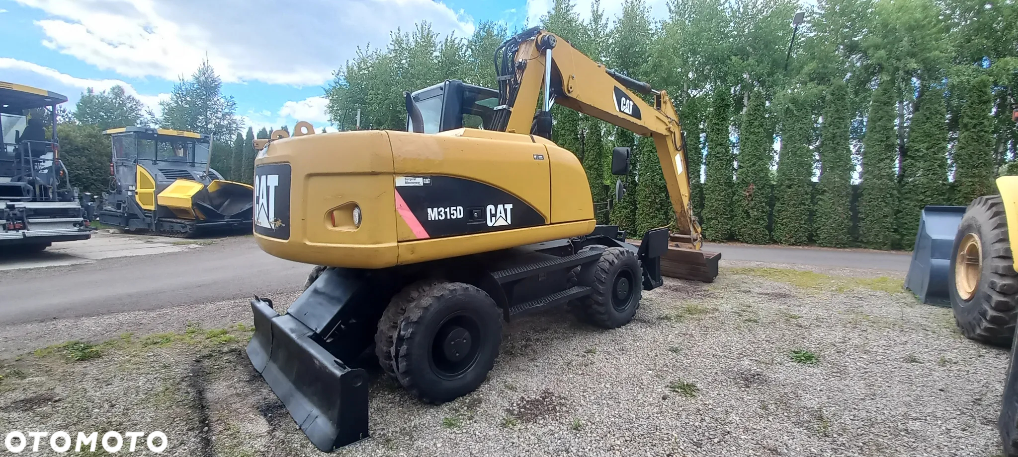 Caterpillar M315D 2010r podpory skarpowka 3 x składane ramie - 3