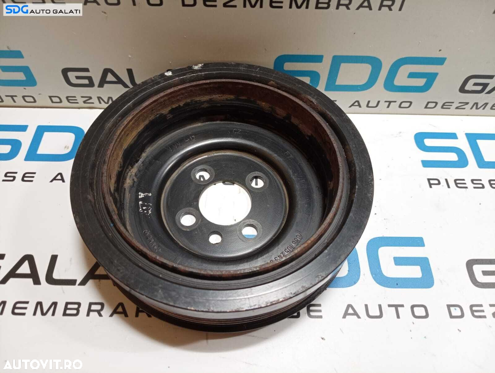 Fulie Vibrochen Seat Leon 1P 1.9 2.0 TDI 2006 - 2009 Cod 03G105243C [M6776] - 4