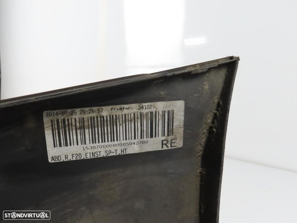 Embaladeira Plástica Direito Usado / Original BMW 1 (F20) 51777293554 / 7287828 - 3