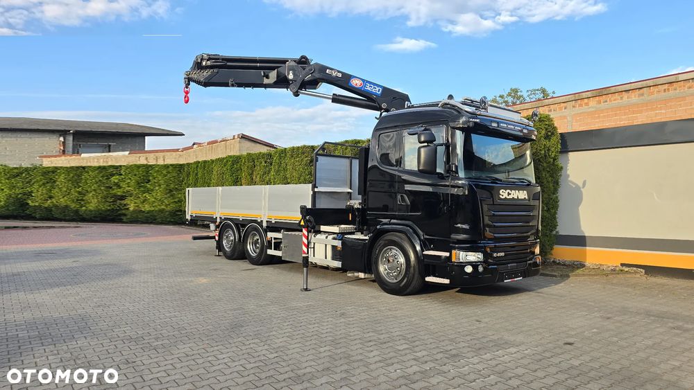 Scania G490 6x2 CRANE HMF 3220K8 - 19