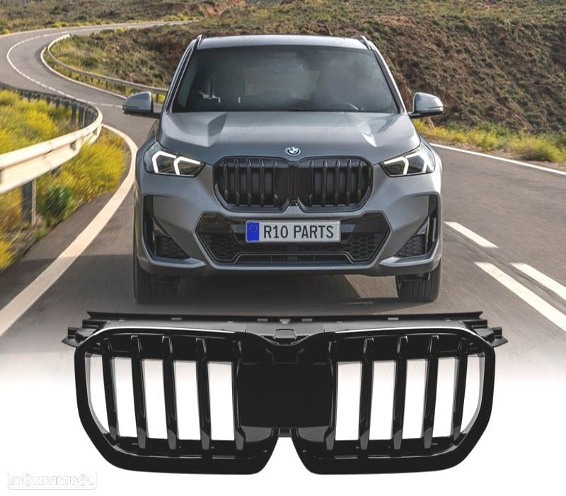 GRELHA BMW X1 U11 22- LOOK M PRETO BRILHANTE - 1