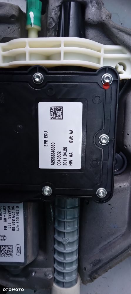 Citroen DS4 C4 moduł linka hamulca 9672984680 - 3