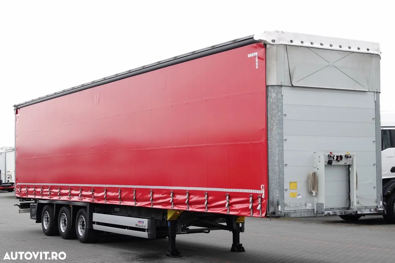 Schmitz Cargobull CORTINA / MEGA / CUTIE DE OTEL - 9 M / LOWDECK / ACOPERIT LIFTATOR / CUTIE BOBINA / 2021 / AXIE LIFTATOR - 1