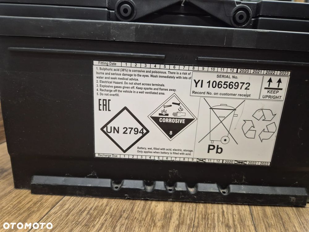 AKUMULATOR AGM HALFORDS EFB110 75AH/730 START STOP - 6