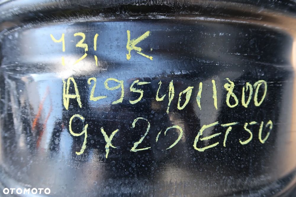 431 432  Felga Aluminiowa Mercedes A2954011800 - 7