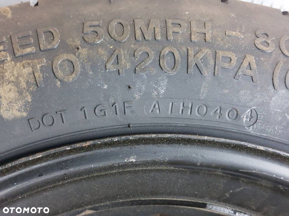 ORGANIZER WKŁAD BAGAŻNIKA + DOJAZDÓWKA 5x108 125/85R16 FORD 3M51-17080-CB - 9