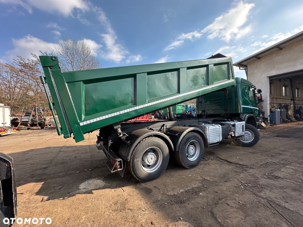 Scania P124c 420 6x6 hydroburta bordmatic wywrotka wywrot - 7