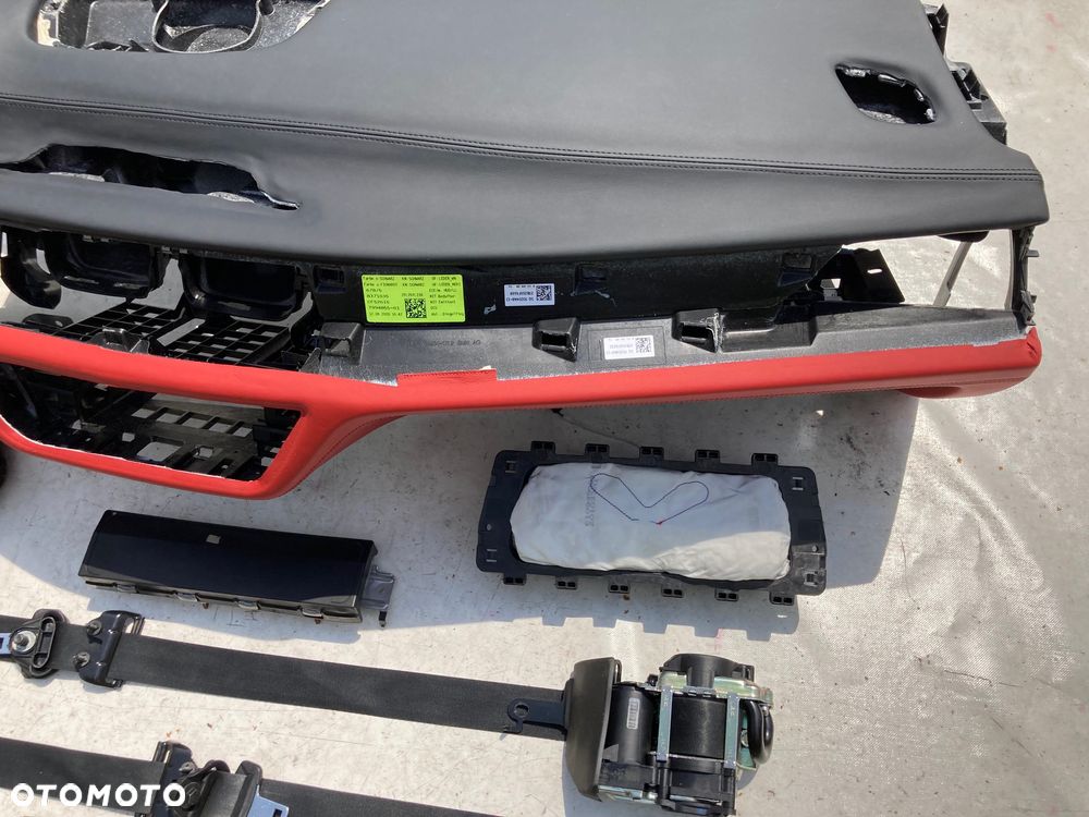 BMW 7 G11 G12 5 G30 G31 G32 3 G20 G21 DESKA KONSOLA PODUSZKI AIRBAG PASY PAS SKÓRA - 8