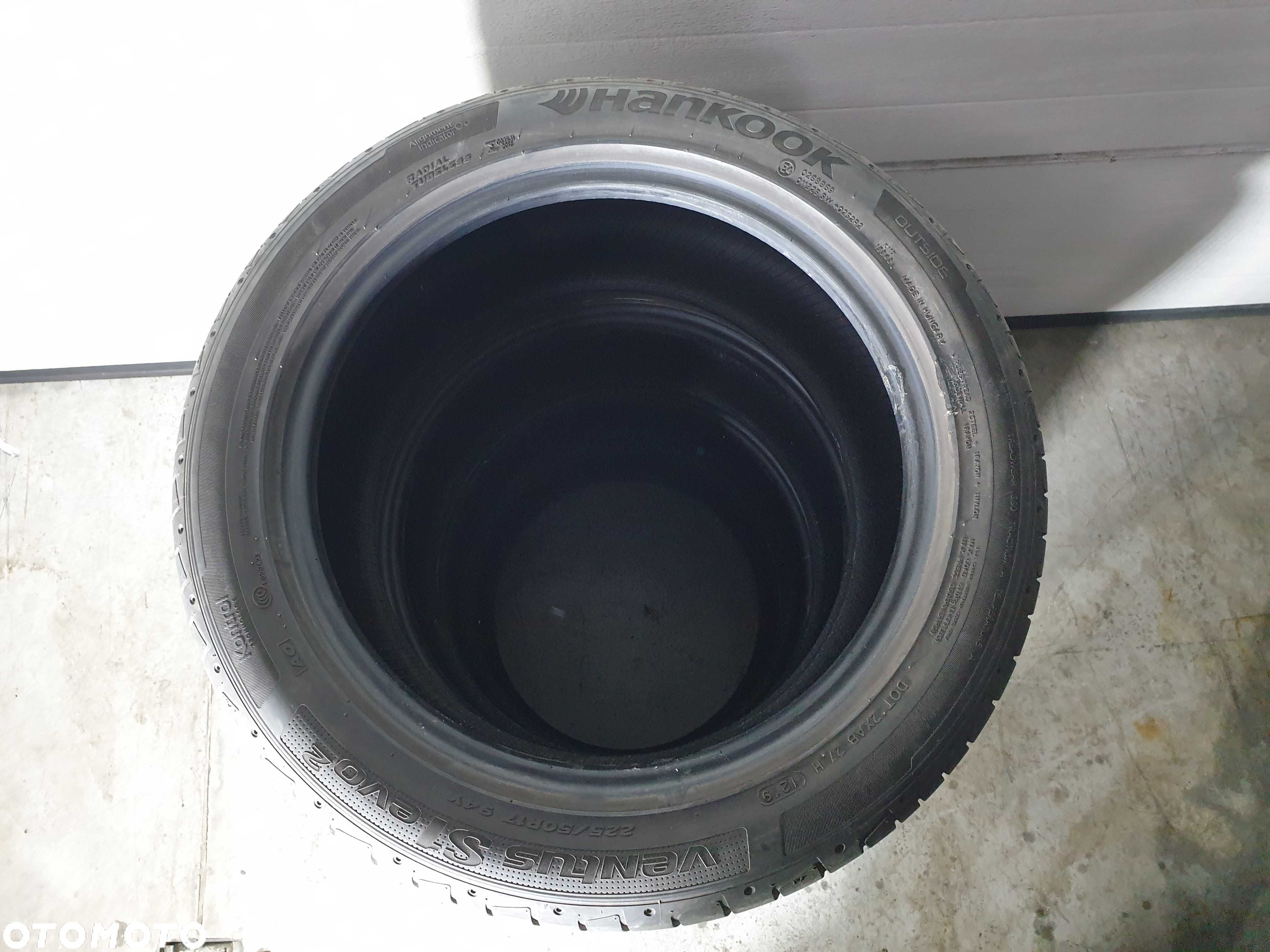 4szt. 225/50/17 94Y Hankook Ventus S1 EVO2 5mm 2019r [ 11047 ] - 4