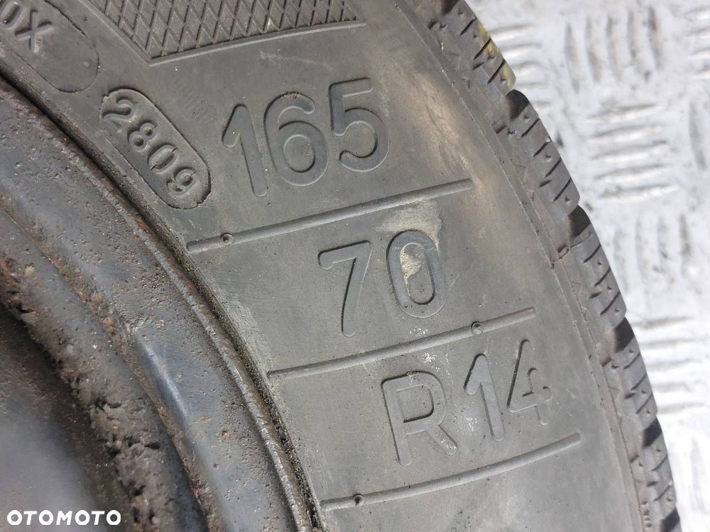 ORGANIZER BAGAŻNIKA + ZAPAS 5x100 165/70R14 FABIA I 1J0601027N 6Y0011031 - 6