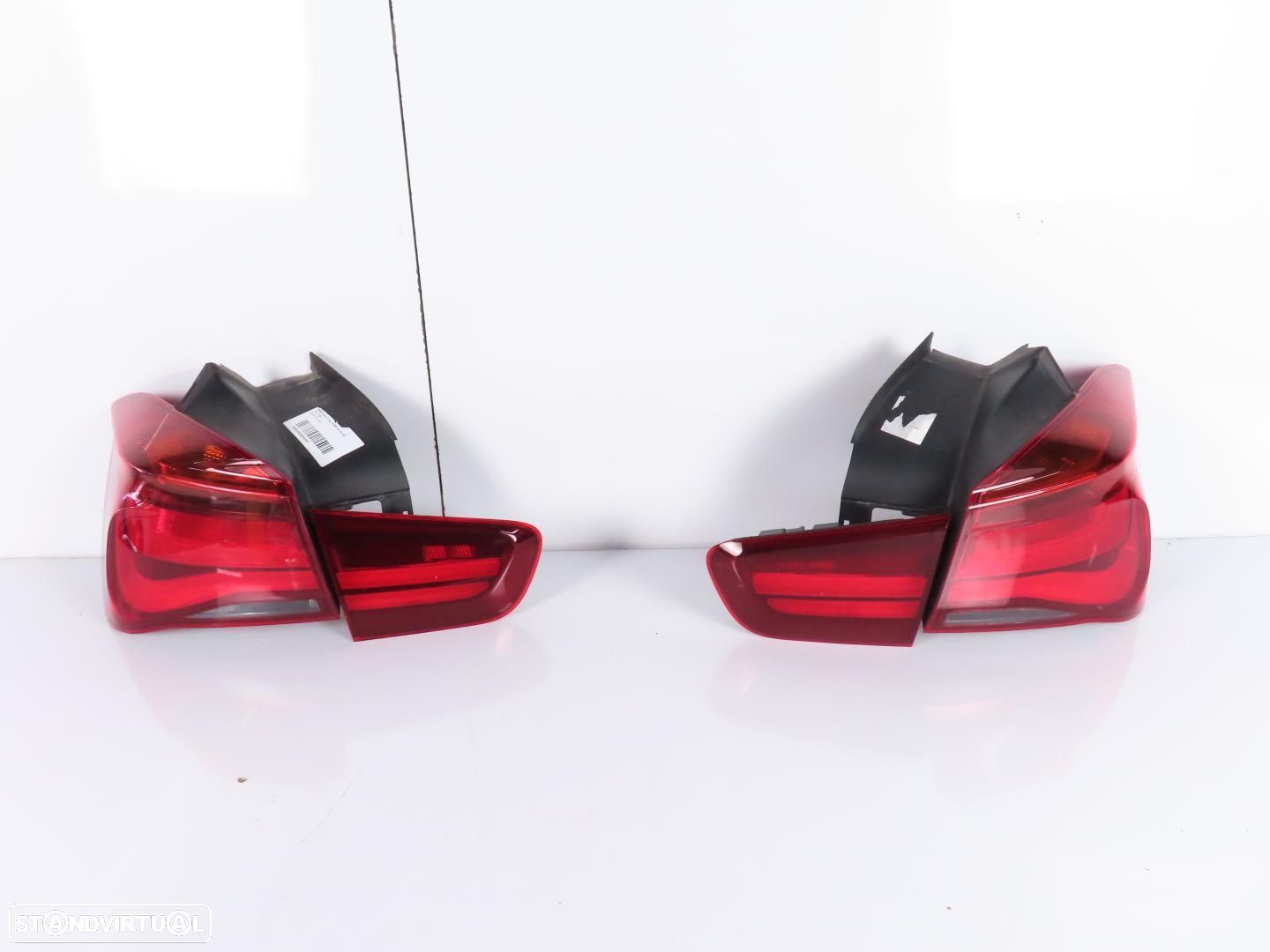 Conjunto farolins LED Black Line LCI Usado / Original BMW 1 (F20)/BMW 1 (F21) - 1