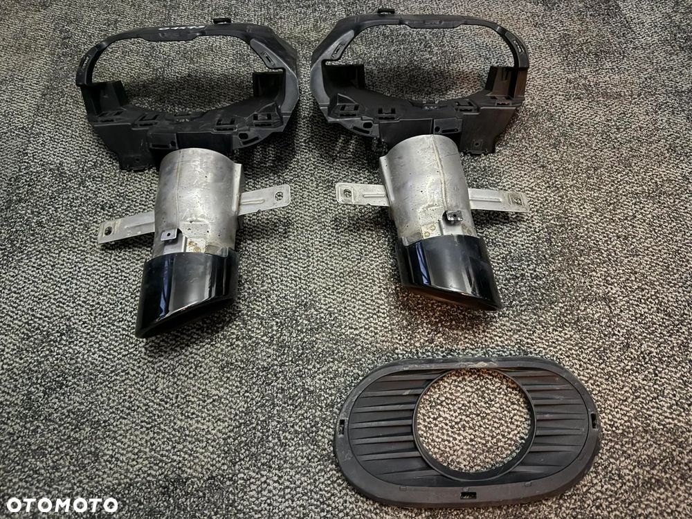 Spoiler Lotka Klapy RS3 CLA 45 AMG dyfuzor zderzaka Końcówki Wydechu A35 Wydech GLC Końcówki - 4