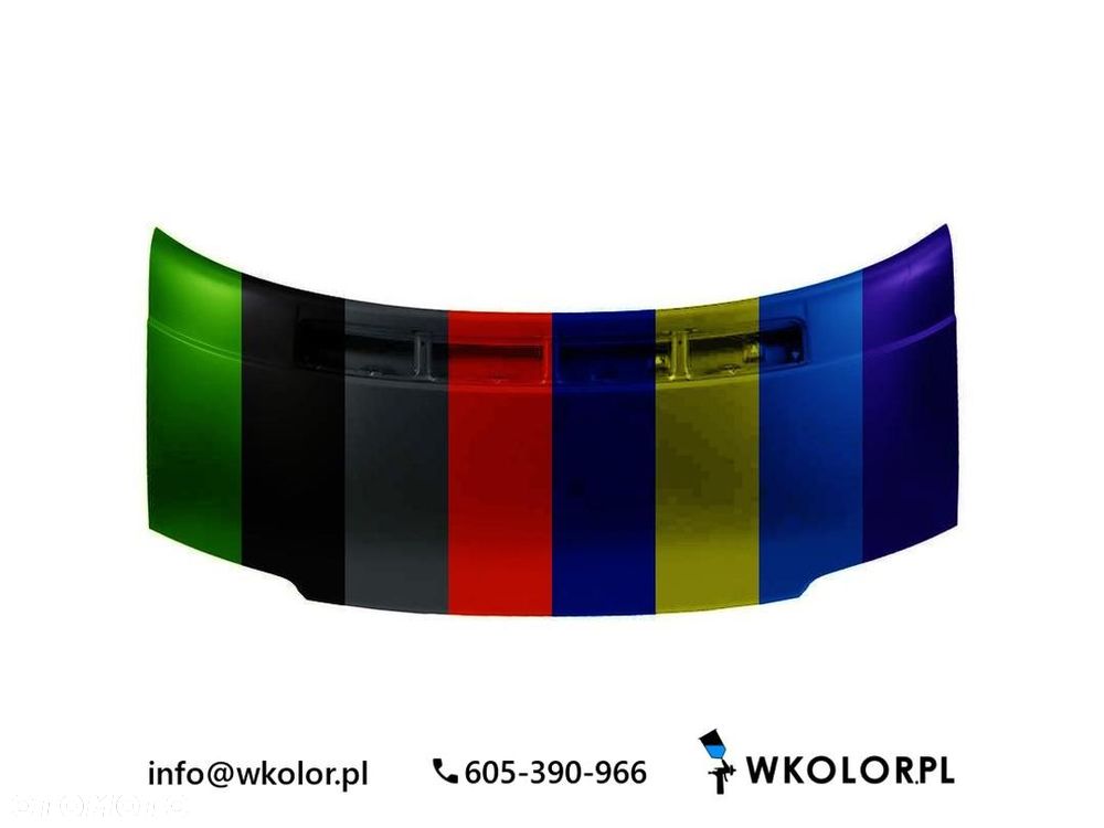 NOWA POKRYWA SILNIKA VW TRANSPORTER T4 (70B, 70C, 7DB, 7DK, 70J, 70K, 7DC, 7 1998-2003 W KOLOR - 1