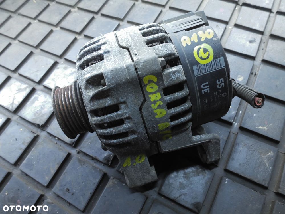 OPEL CORSA B 1.0 12V ALTERNATOR 55A 90534472 0123100003 BOSCH ORYGINAŁ POSIADAM 4SZT - 7