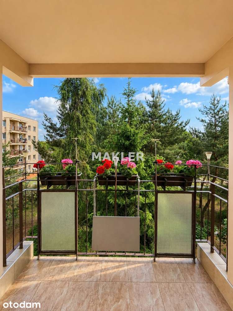 3pokoje,2p,balkon,spokojna okolica