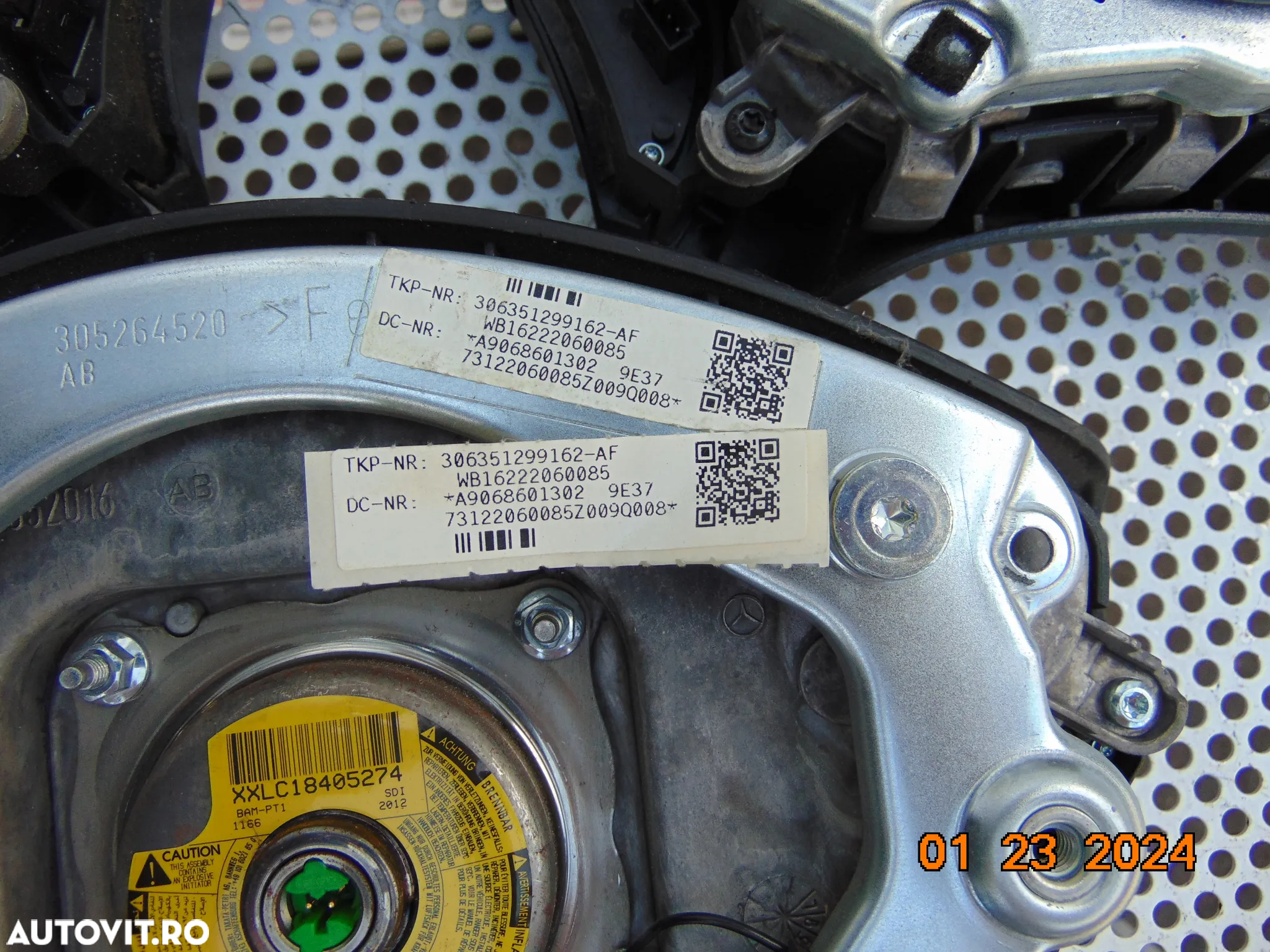 Airbag Volan mercedes Sprinter w906 2006-2013 airbag cu comenzi butoane airbag sofer sprinter w906 - 6