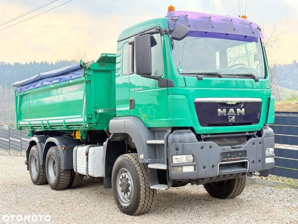 MAN * TGS 26.440 MAN  * Kiper / Wywrotka * 6x6 * Sprowadzona * Bordmatik * Stan Perfekcyjny - 27