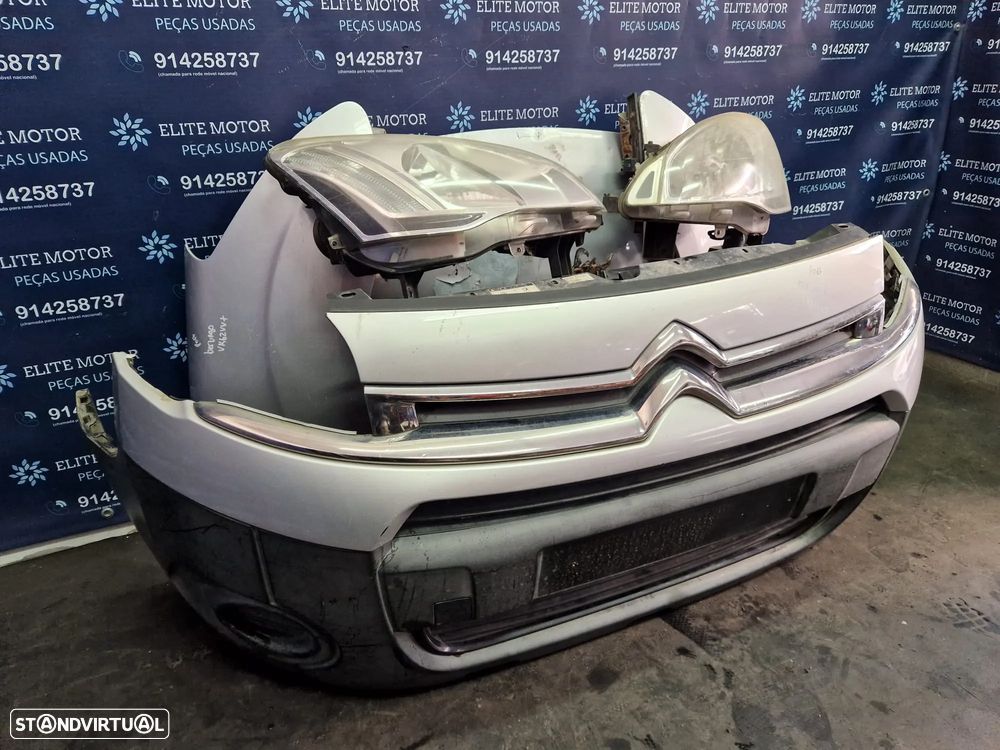 Frente completa usada CITROEN BERLINGO B9 2012 1.6 HDI capot parachoques guardalamas oticas radiador - 2