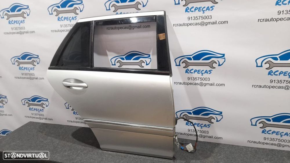 PORTA TRASEIRA TRÁS DIREITA MERCEDES BENZ CLASS C W203 AMG STATION WAGON FECHO ELEVADOR MOTOR PUXADOR VIDRO - 5