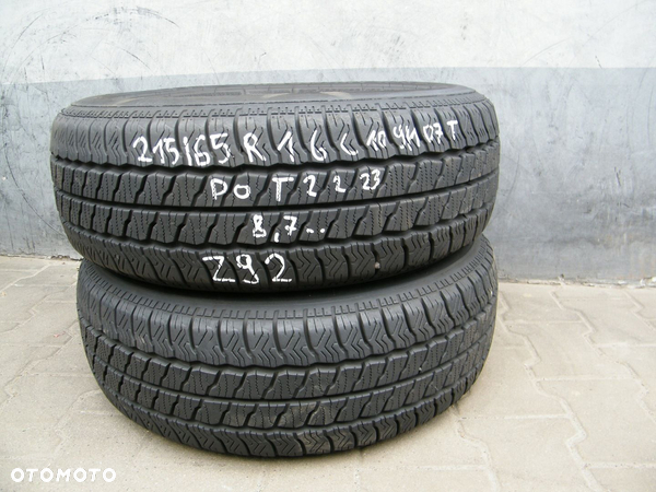 Z92 2xCAŁYROK 215/65R16C 106/104T MAXXIS VANSMART A/S AL2